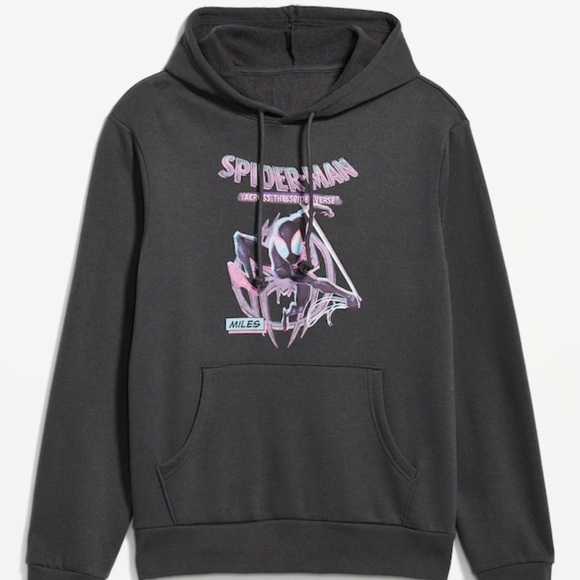 NWT OLD NAVY Marvel™ Spider-Man Gender-Neutral Pullover Hoodie for AdSpider-Man - Picture 1 of 5